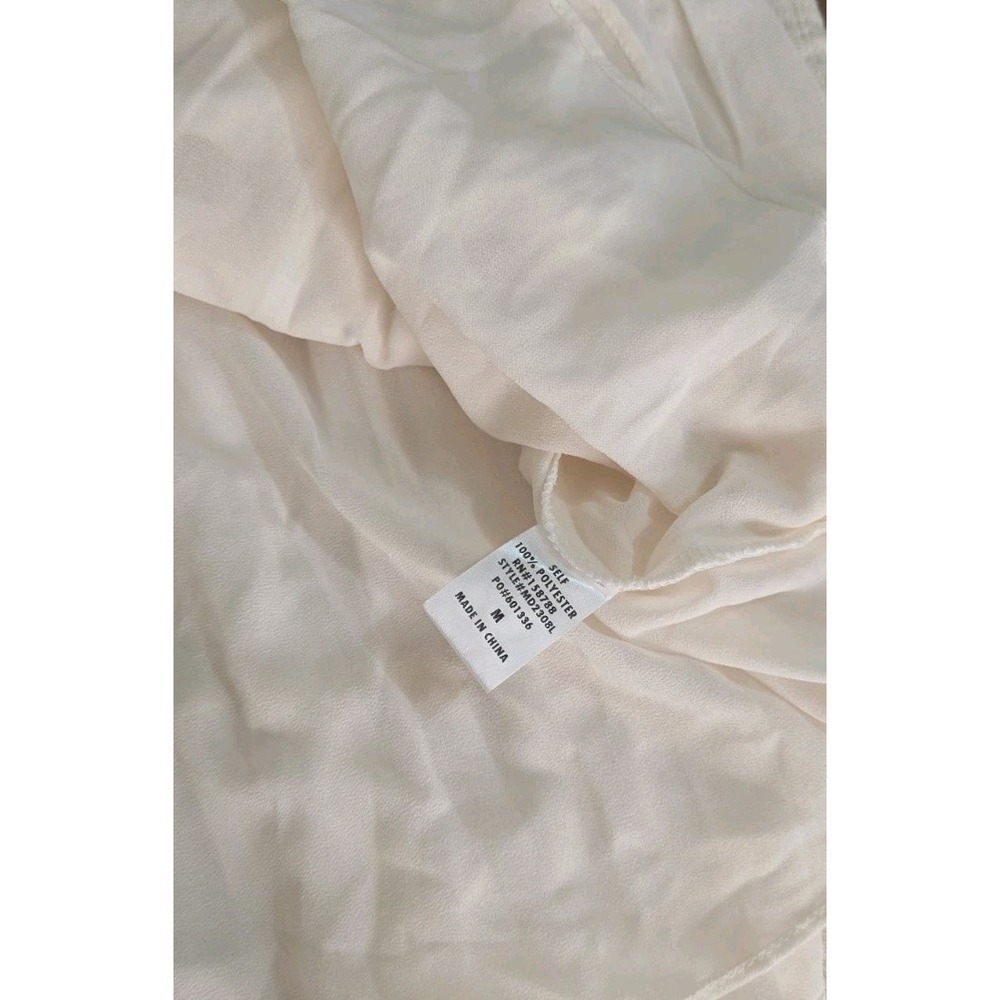 NWOT Anthropologie Mabel Rayna Mini Dress Sz M Bow Cap Sleeve Flowy Boho Fairy - Picture 12 of 13